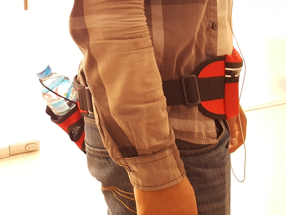 Đai đeo thắt lưng chạy thể dục thể thao (có chỗ để bình nước)